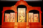 আমেরিকার মিসৌরির সেন্ট লুই-এর পুনশ্চ-র দুর্গাপুজো। ছবি: জয়ন্তনুজ মজুমদার।