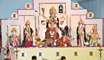 টরোন্টো-র কালীবাড়ির দুর্গাপুজো। ছবি:  দিলীপ গঙ্গোপাধ্যায়।